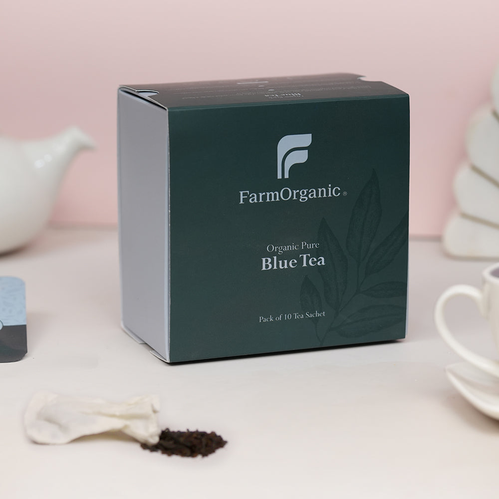 Organic Pure Blue Tea Pack Of 10
