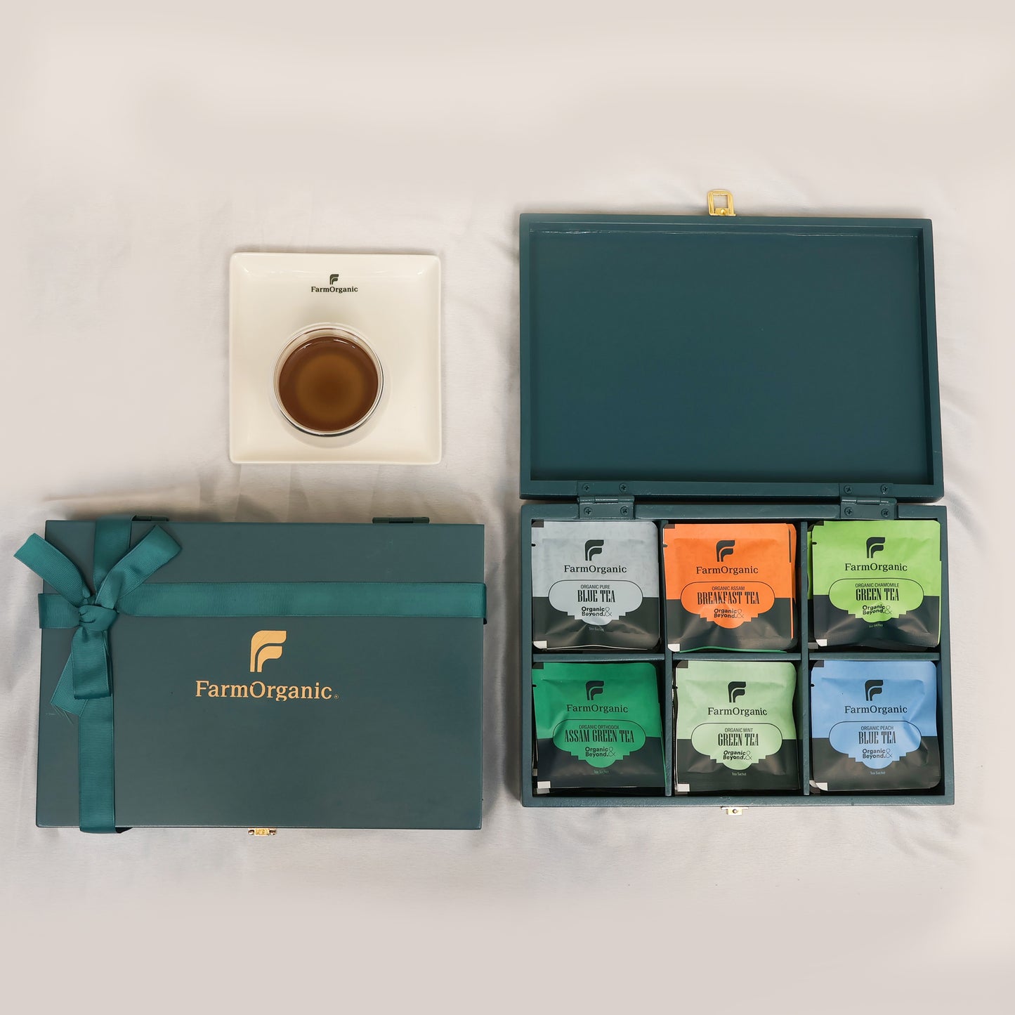 The Royal Infusions -Exclusive Tea Gifting Combo - 6x6 Box | Assam, Blue & Chamomile Teas