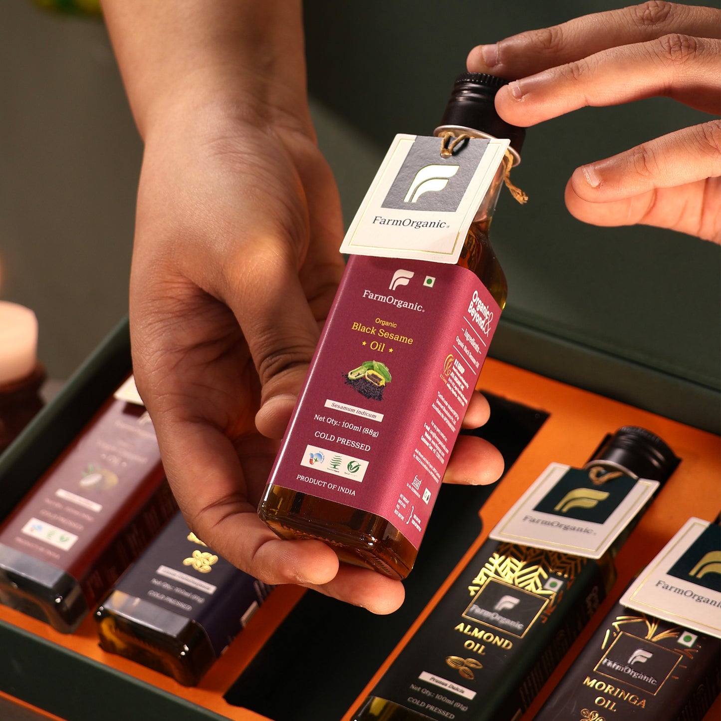 Premium Organic Oils 100ml Pack of 5 – The Royal Elixir | Natural & Nourishing