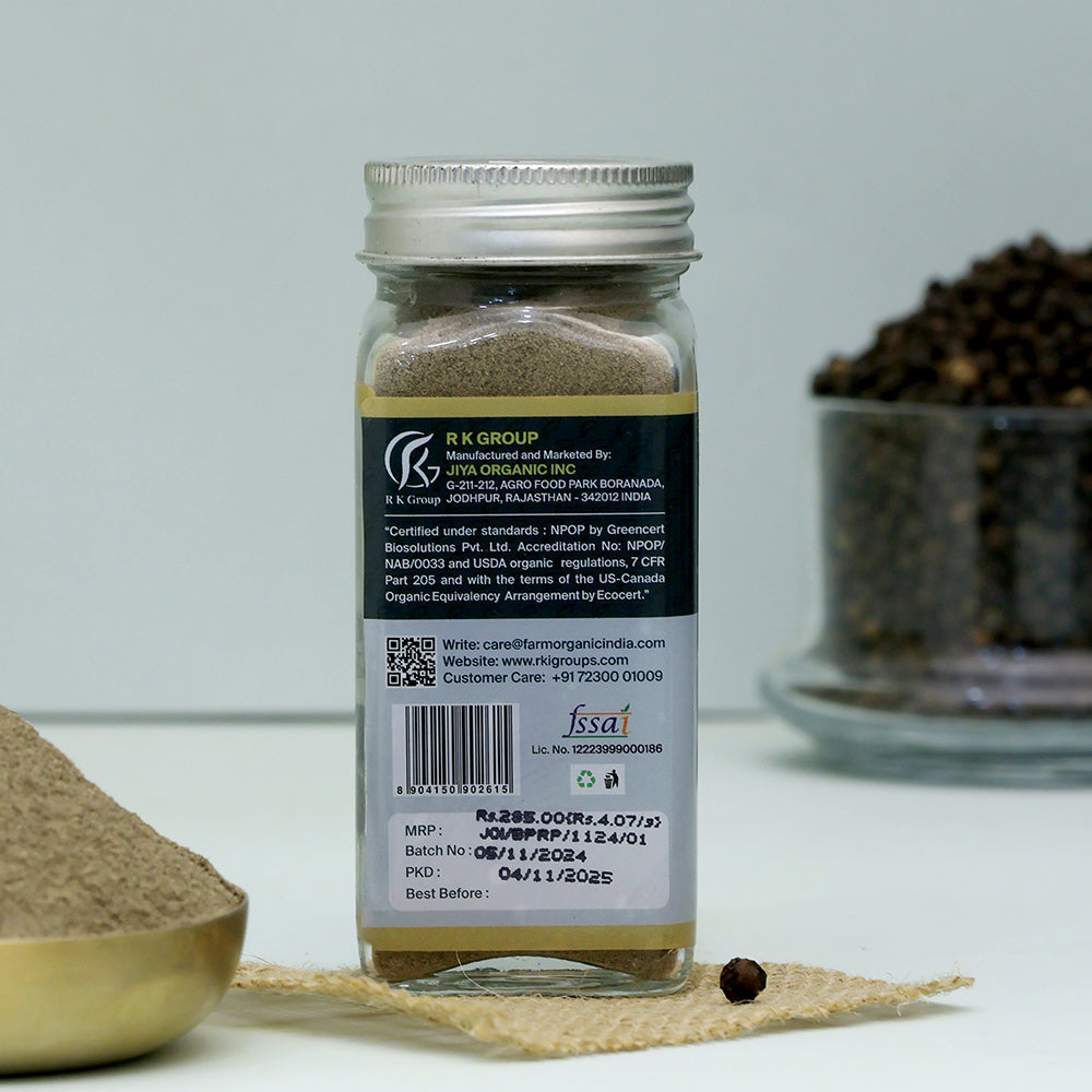 Organic Black Pepper Powder