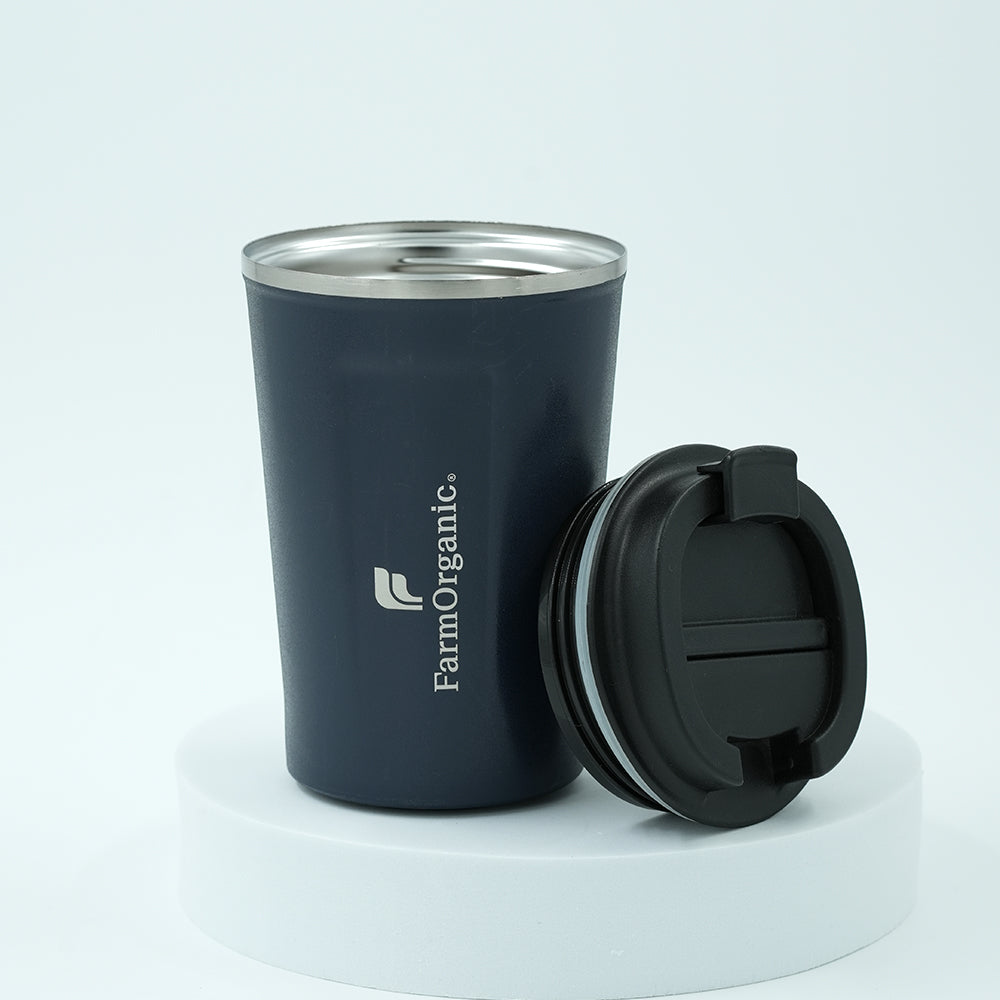 Insulated Travel Coffee Cup – Leakproof Lid