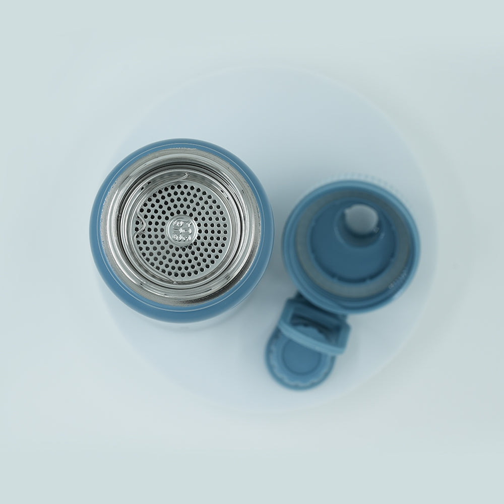 Sipper Matte Water Bottle - 500ml Leakproof