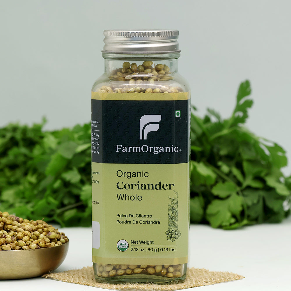 Organic Coriander Whole