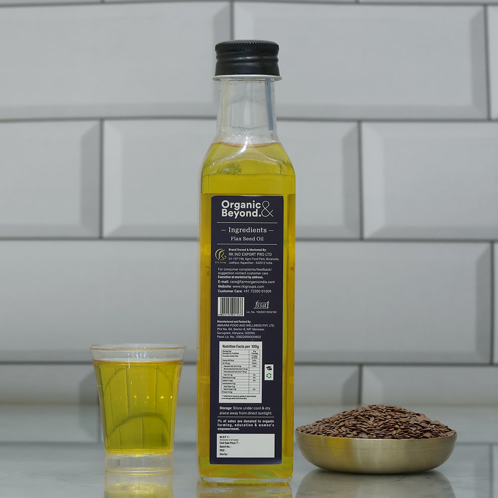 Organic Flax Seed Oil
