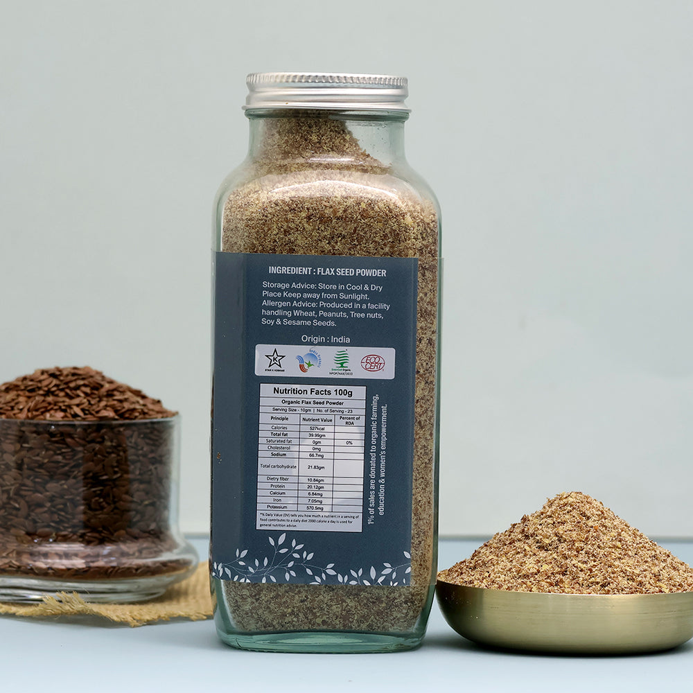 Organic Flax Seed Powder