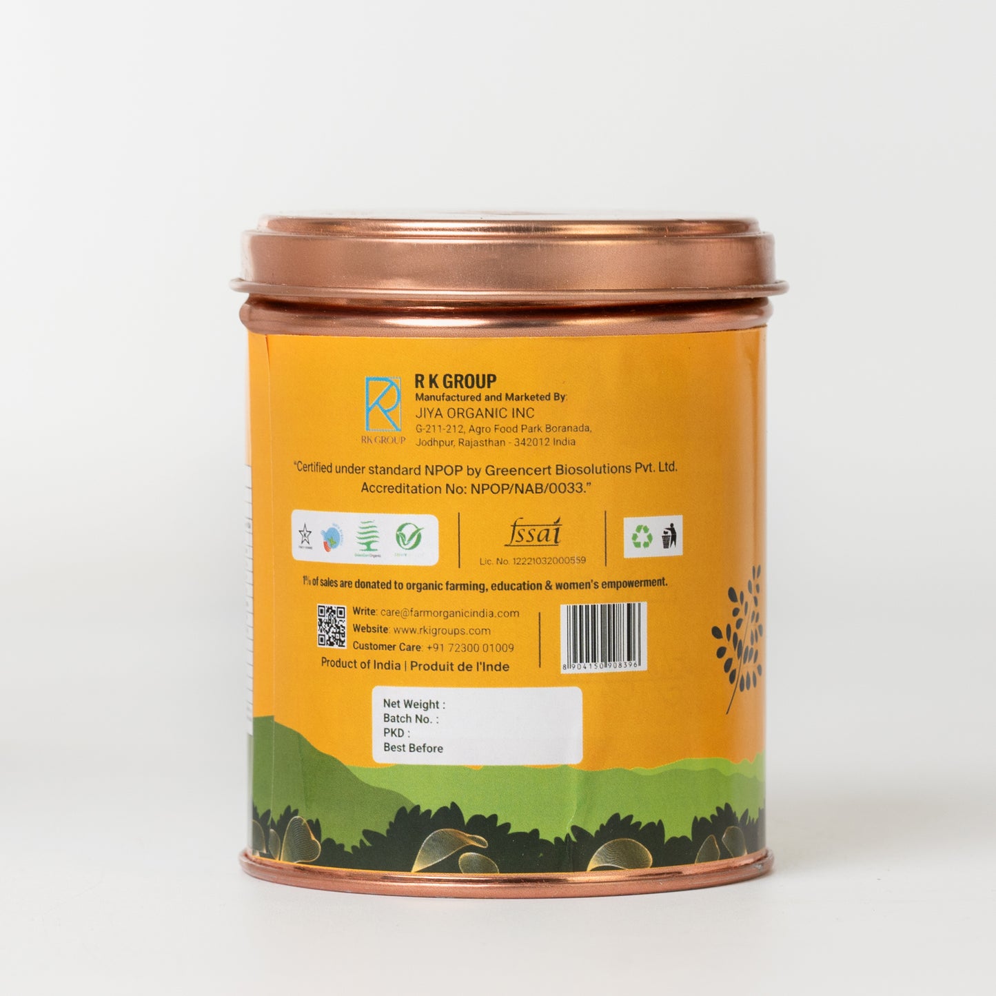 Organic Moringa Powder
