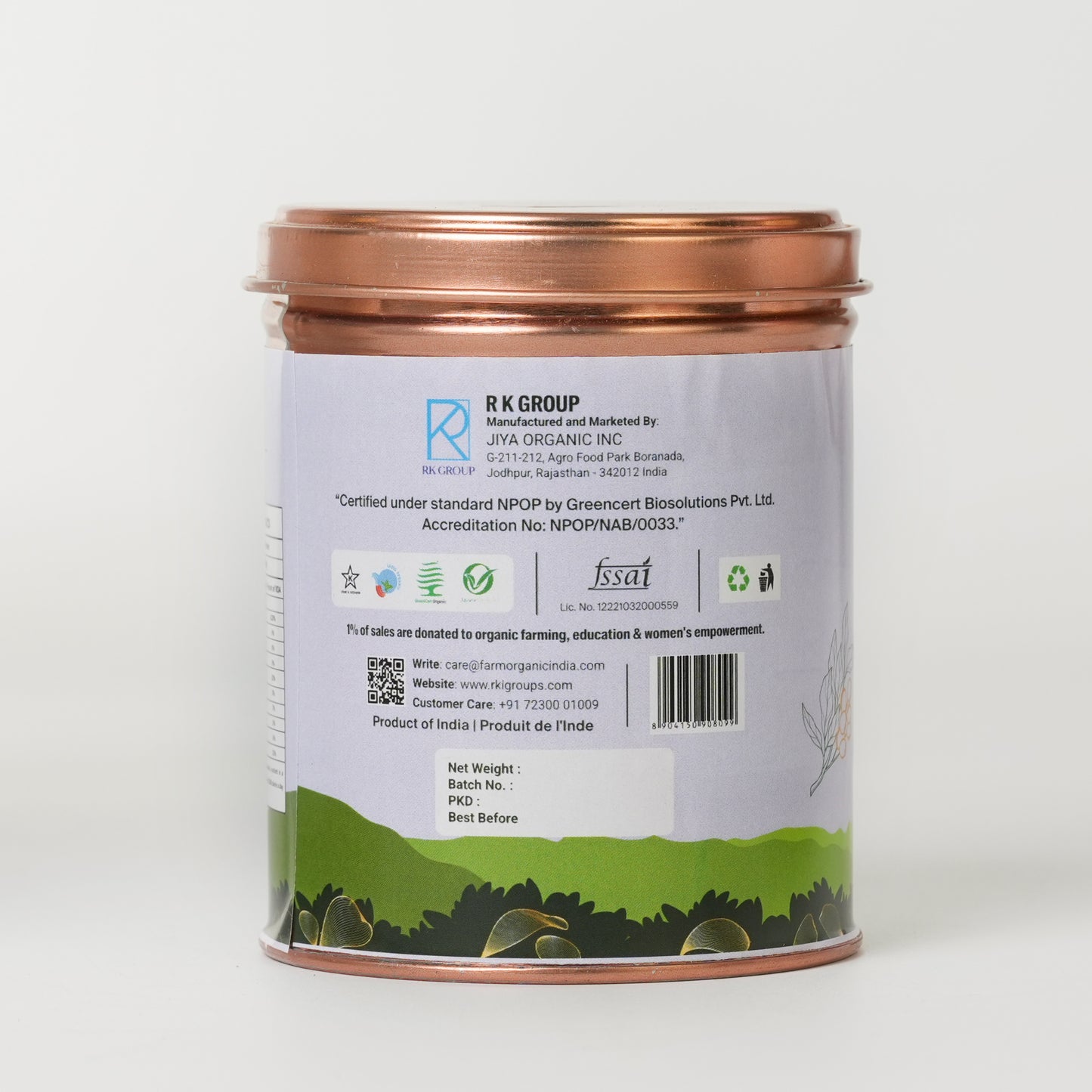 Organic Triphala Powder