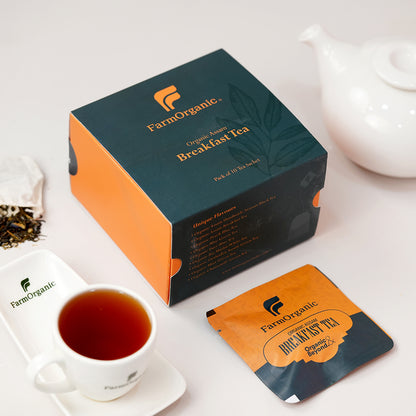 Organic Assam Breakfast Tea Pack Of 10
