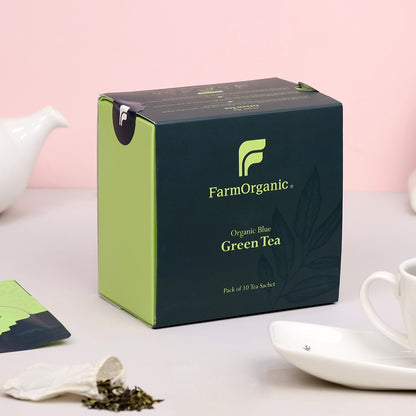 Organic Blue Green Tea Pack Of 10