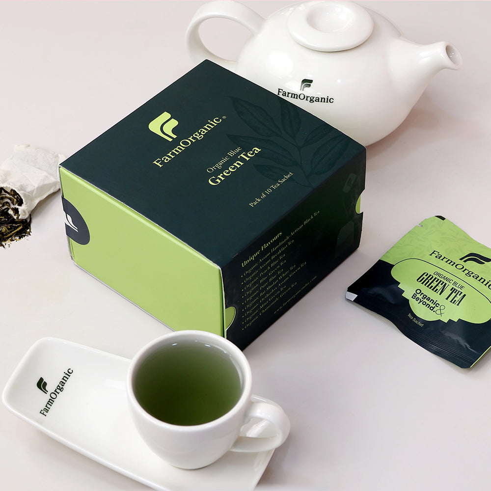 Organic Blue Green Tea Pack Of 10