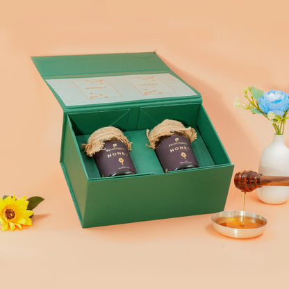 Amber Duet Natural Honey Pack - Set of 2