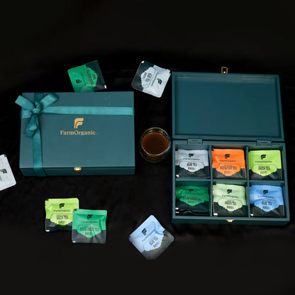The Royal Infusions -Exclusive Tea Gifting Combo - 6x6 Box | Assam, Blue & Chamomile Teas