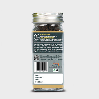 Organic Black Pepper Whole