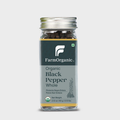 Organic Black Pepper Whole