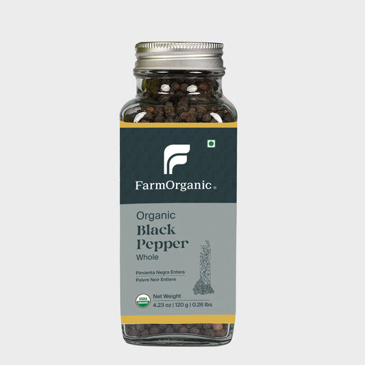 Organic Black Pepper Whole