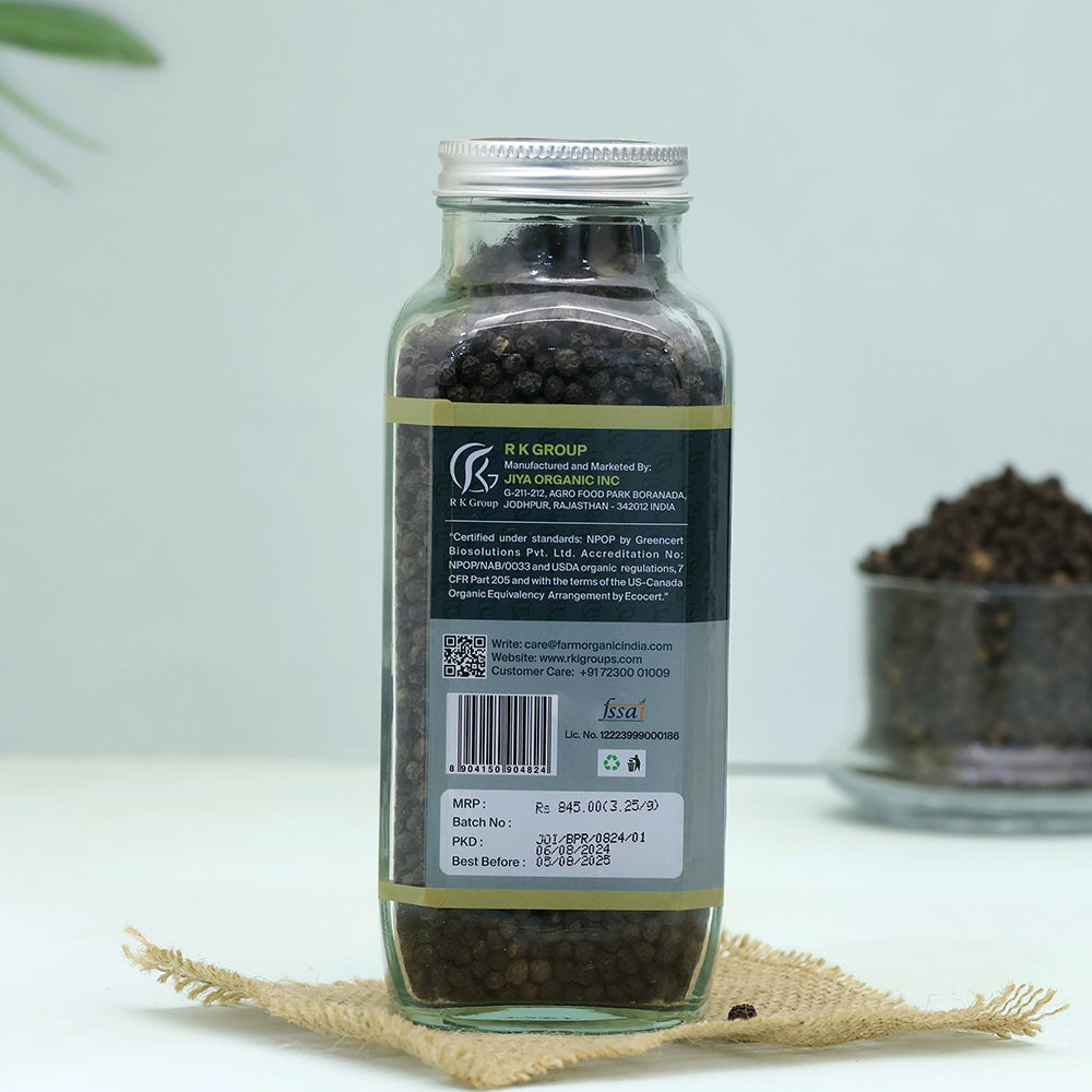 Organic Black Pepper Whole