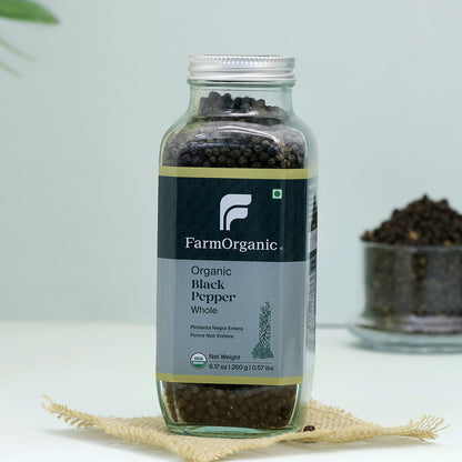 Organic Black Pepper Whole