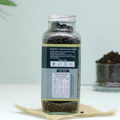 Organic Black Pepper Whole