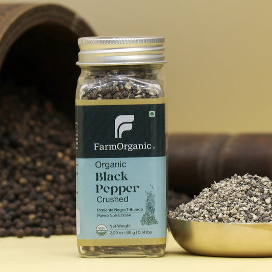 Organic Black Pepper Crushed