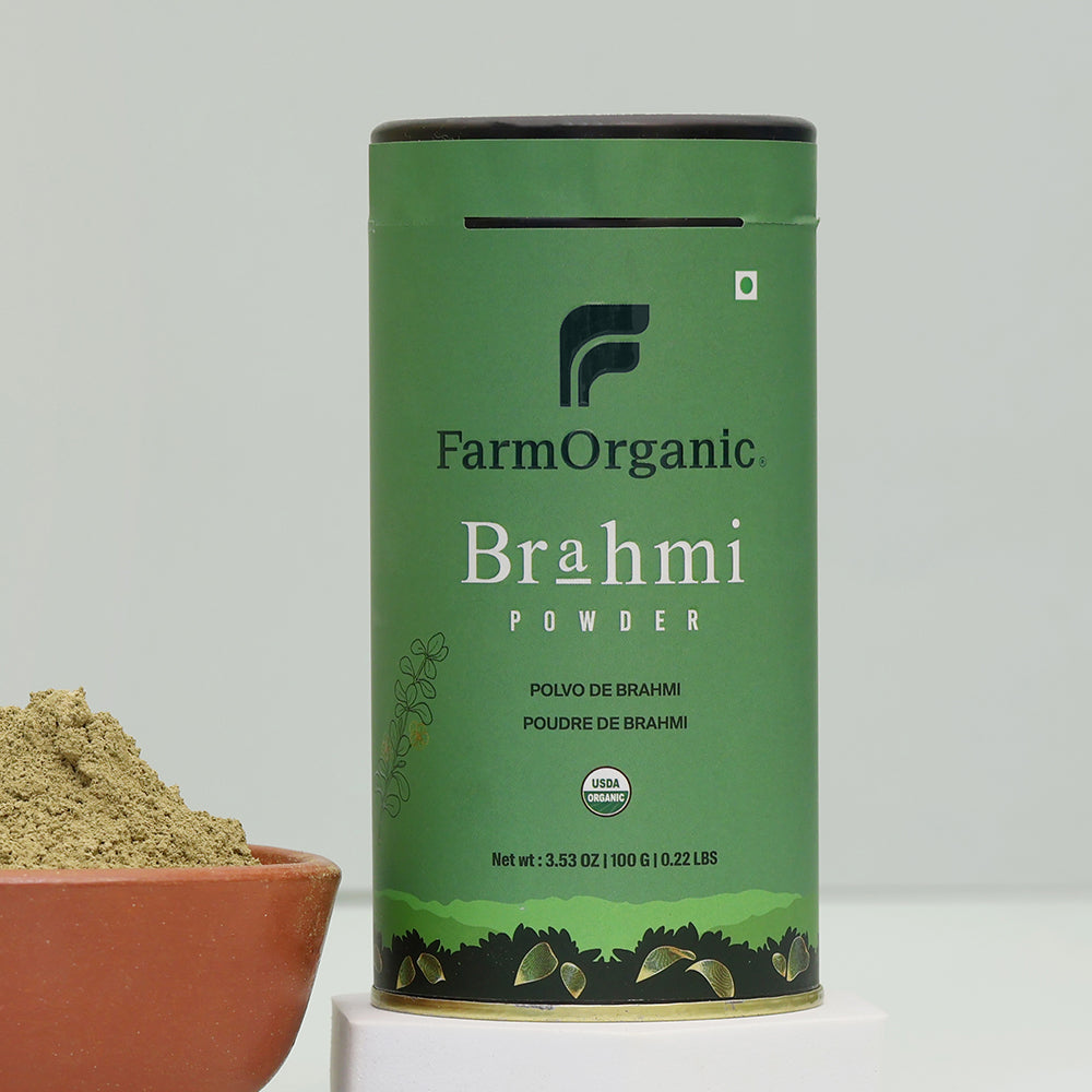 Organic Brahmi Powder – Farm Organic