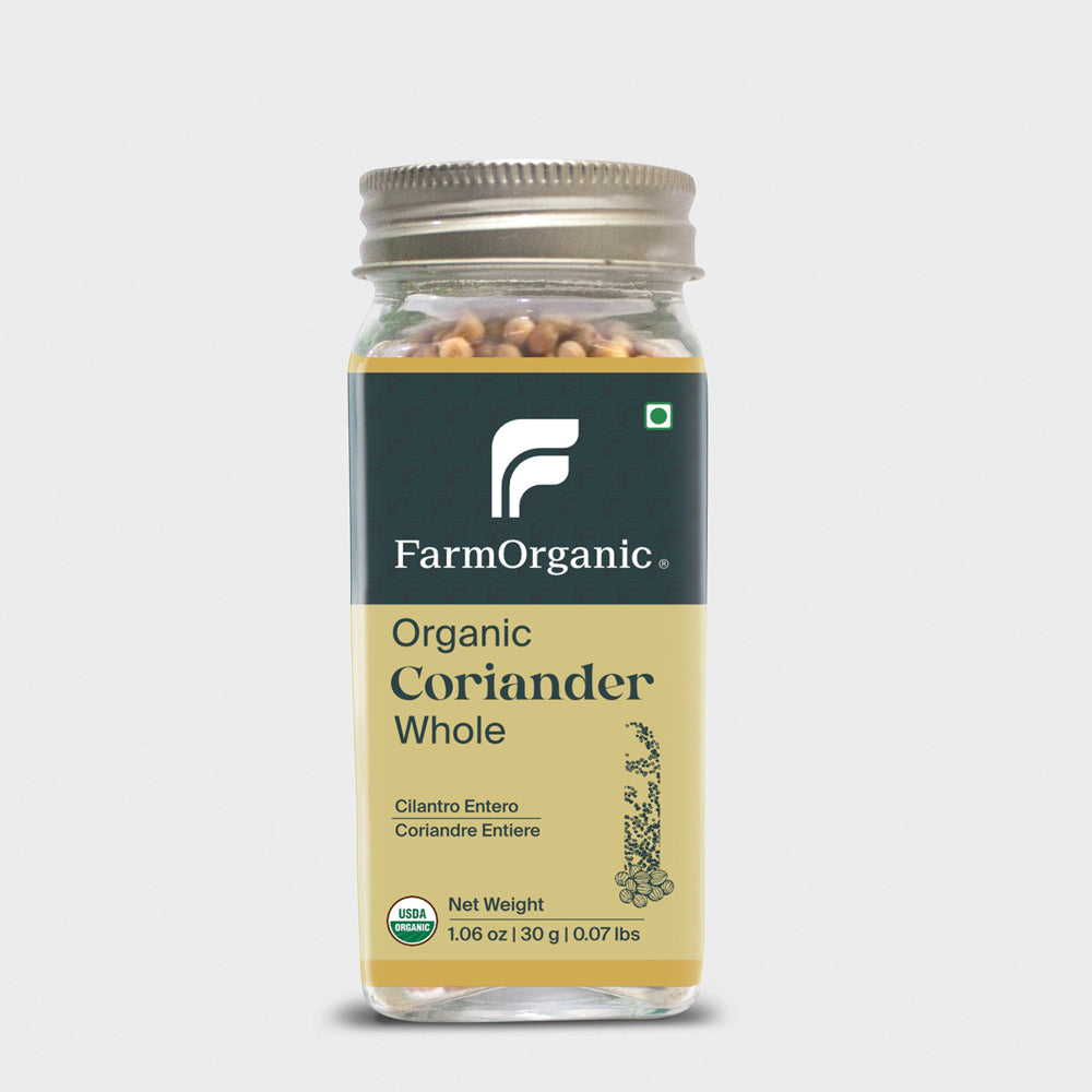 Organic Coriander Whole