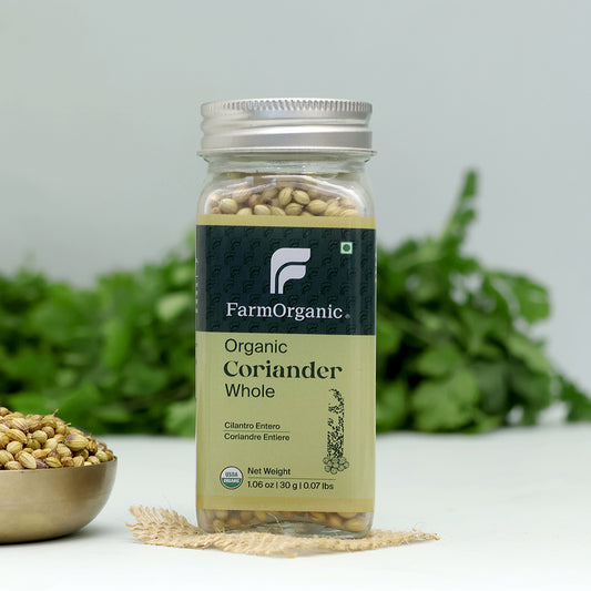 Organic Coriander Whole