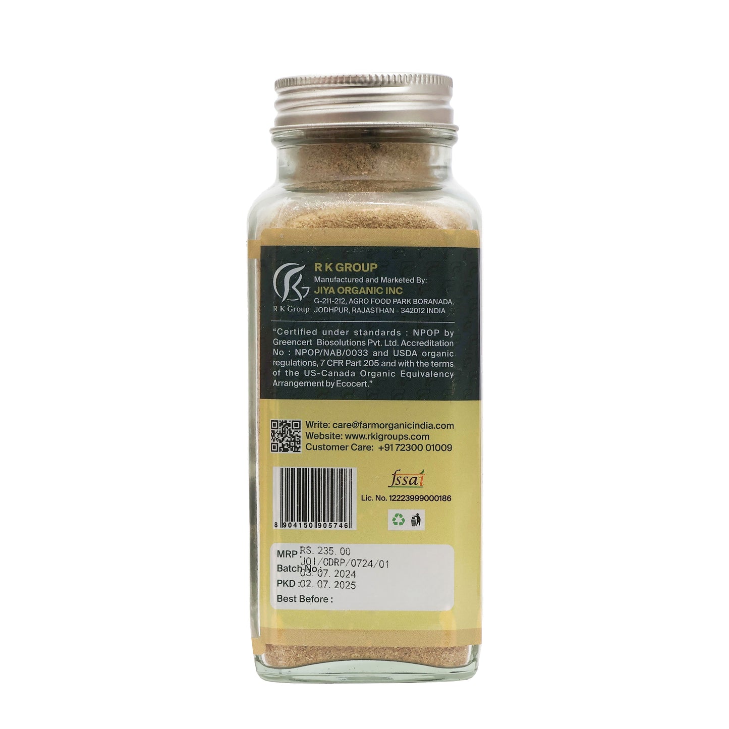 Organic Coriander Powder