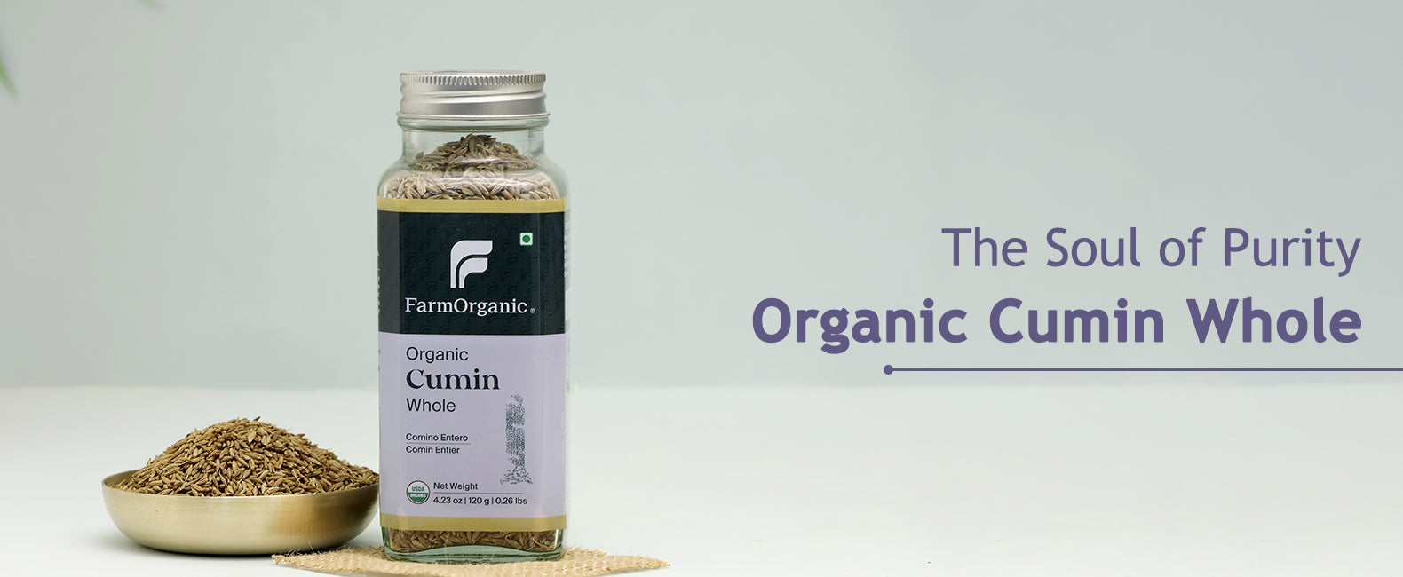 Organic Cumin Whole Banner