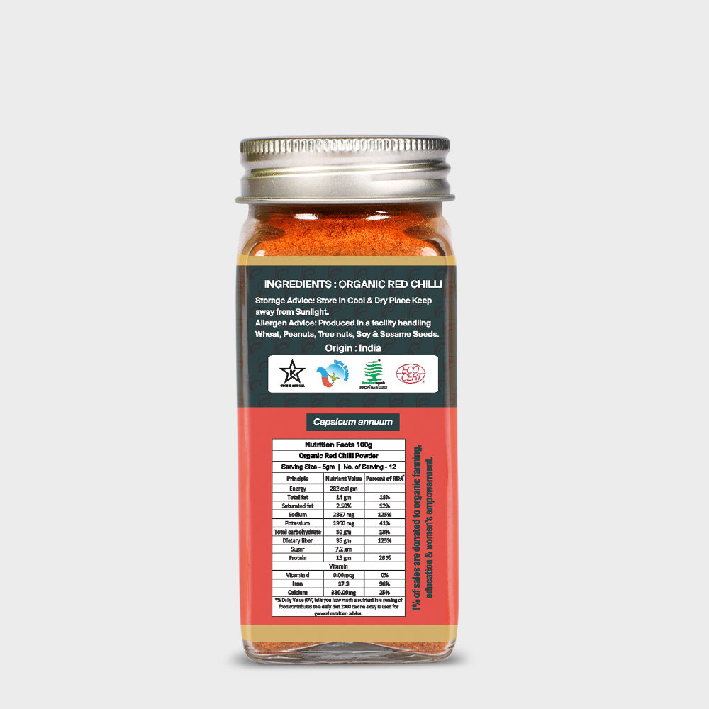 Organic Red Chilli Powder