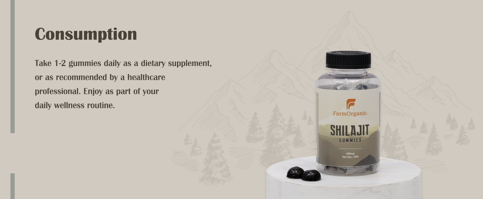 Shilajit Gummies Banner