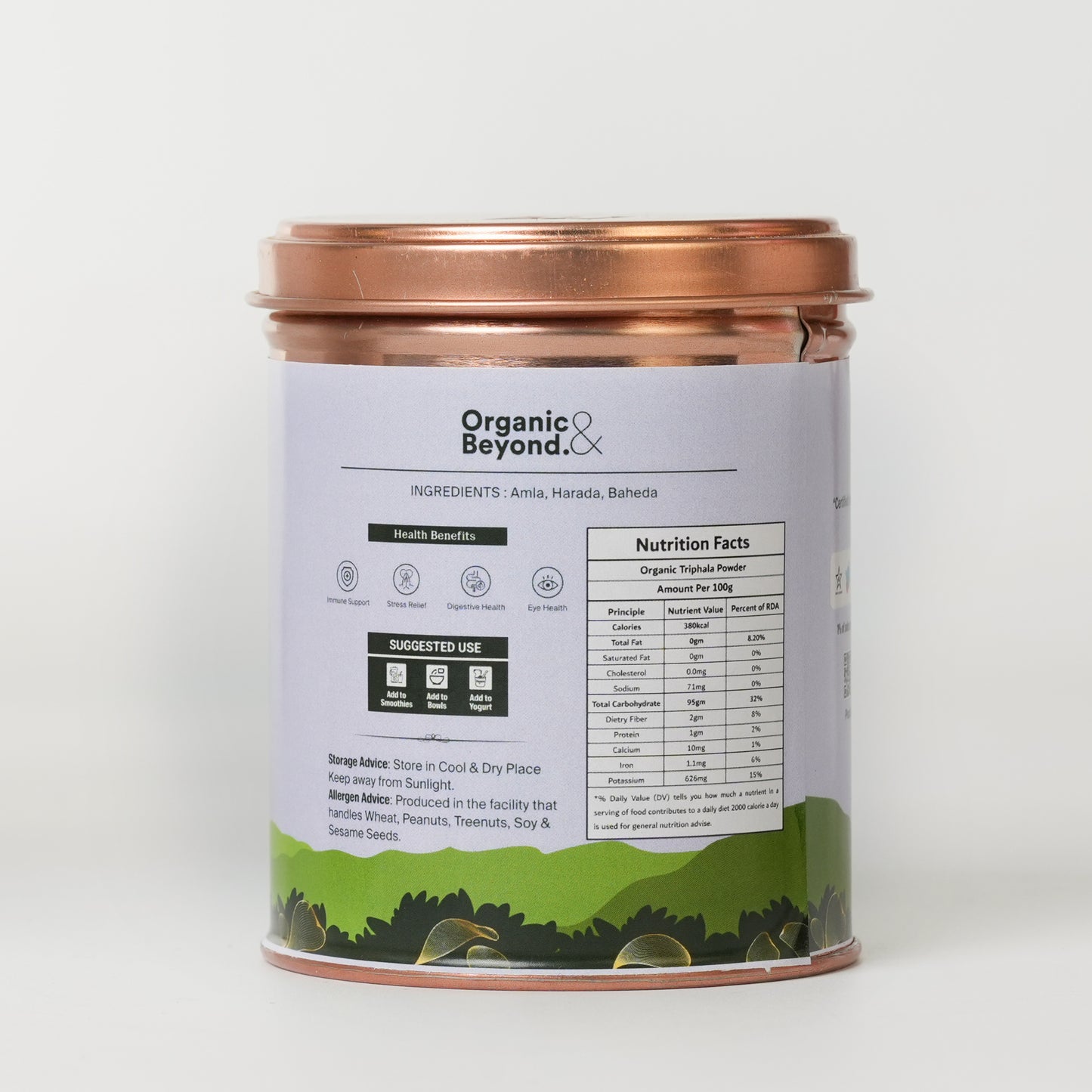 Organic Triphala Powder