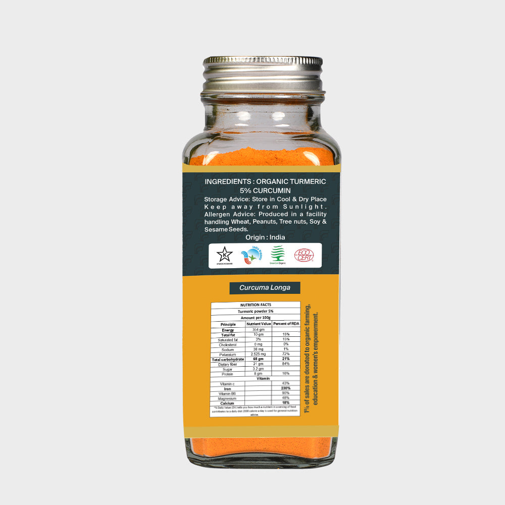 Organic Turmeric Powder 5%