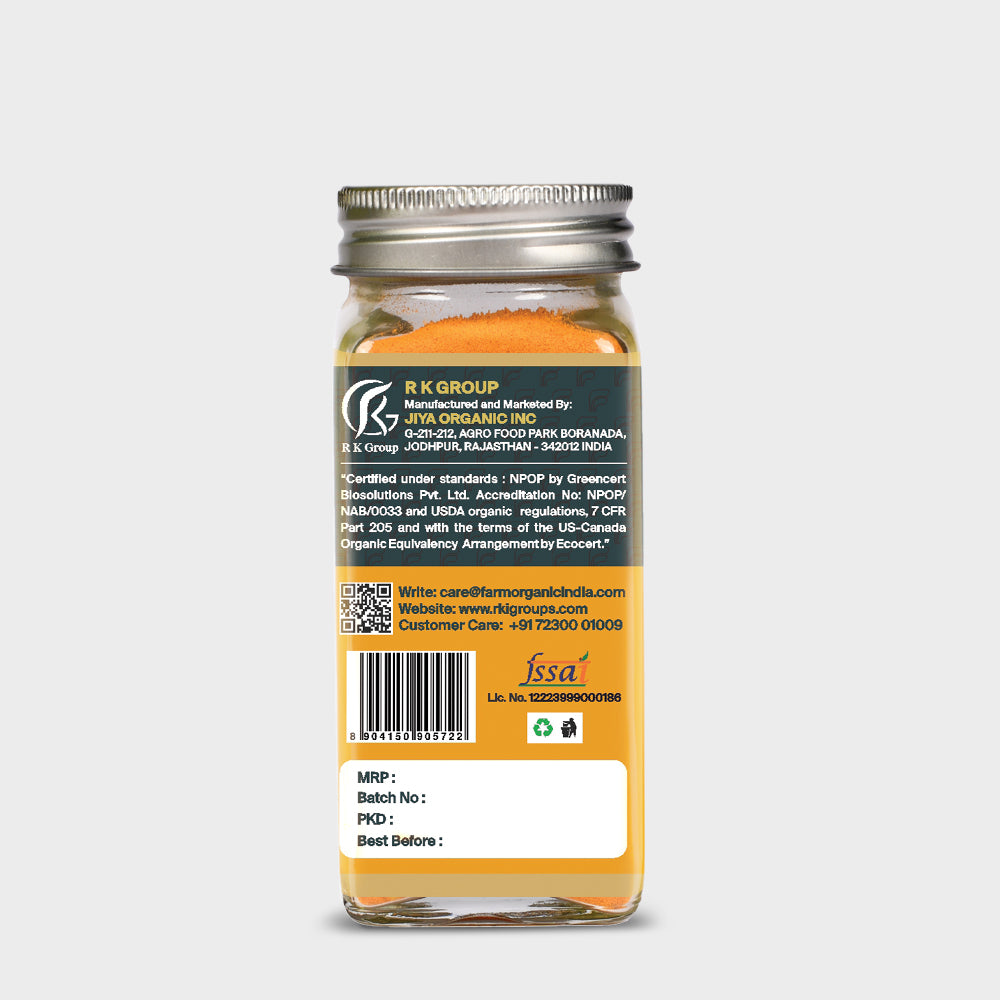 Organic Turmeric Powder 5%