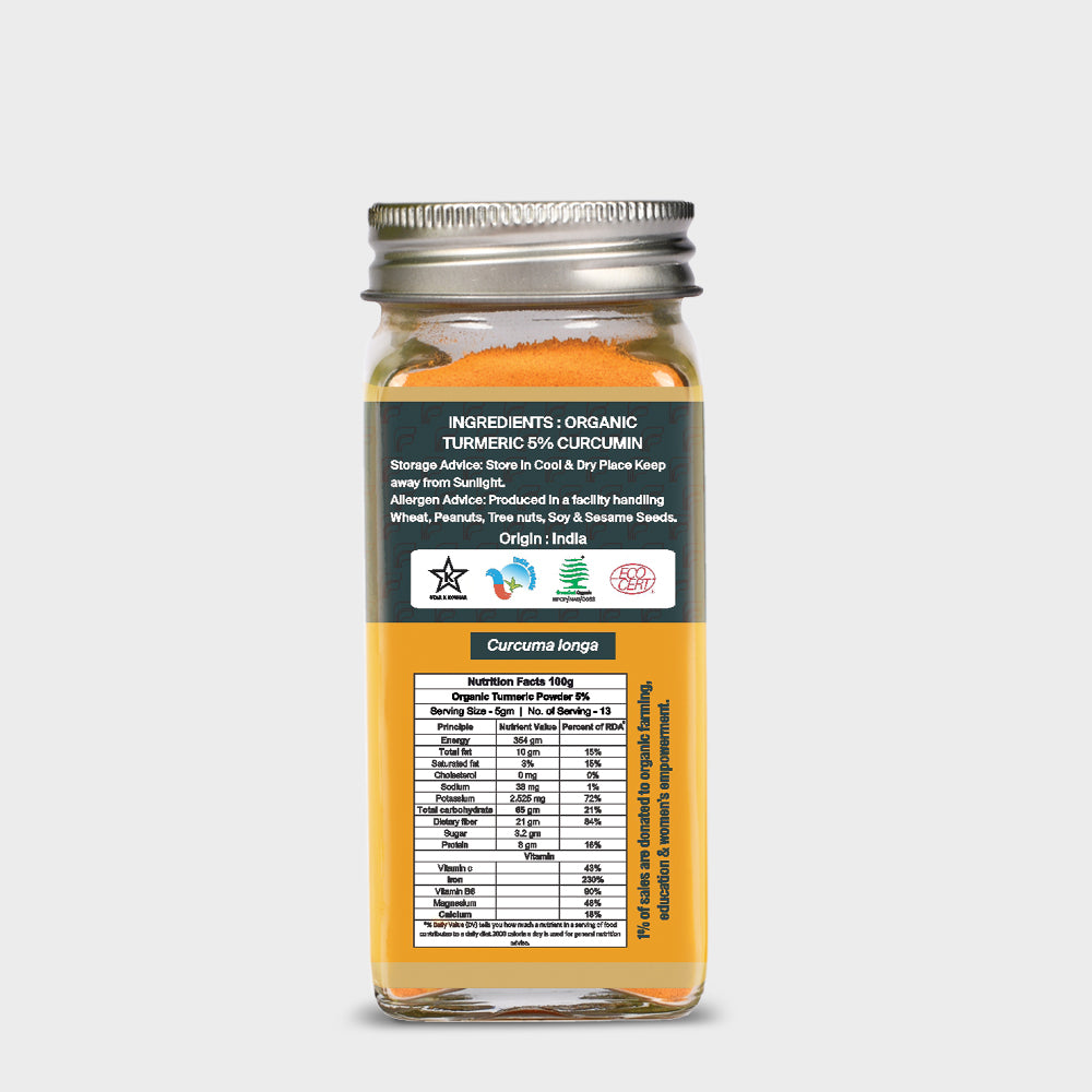 Organic Turmeric Powder 5%