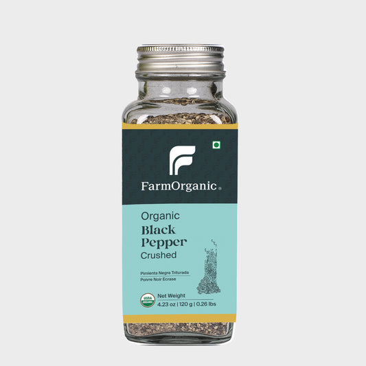 Organic Black Pepper Crushed